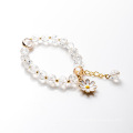 Shangjie OEM joyas Ins Fashion Bracelet Women Friendship Smart Daisy Bracelet Charms Crystal Bracelet